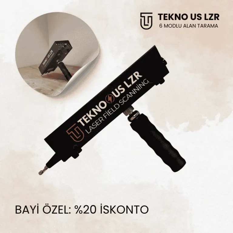 Gaziantep TEKNO US LZR lazerli alan tarama